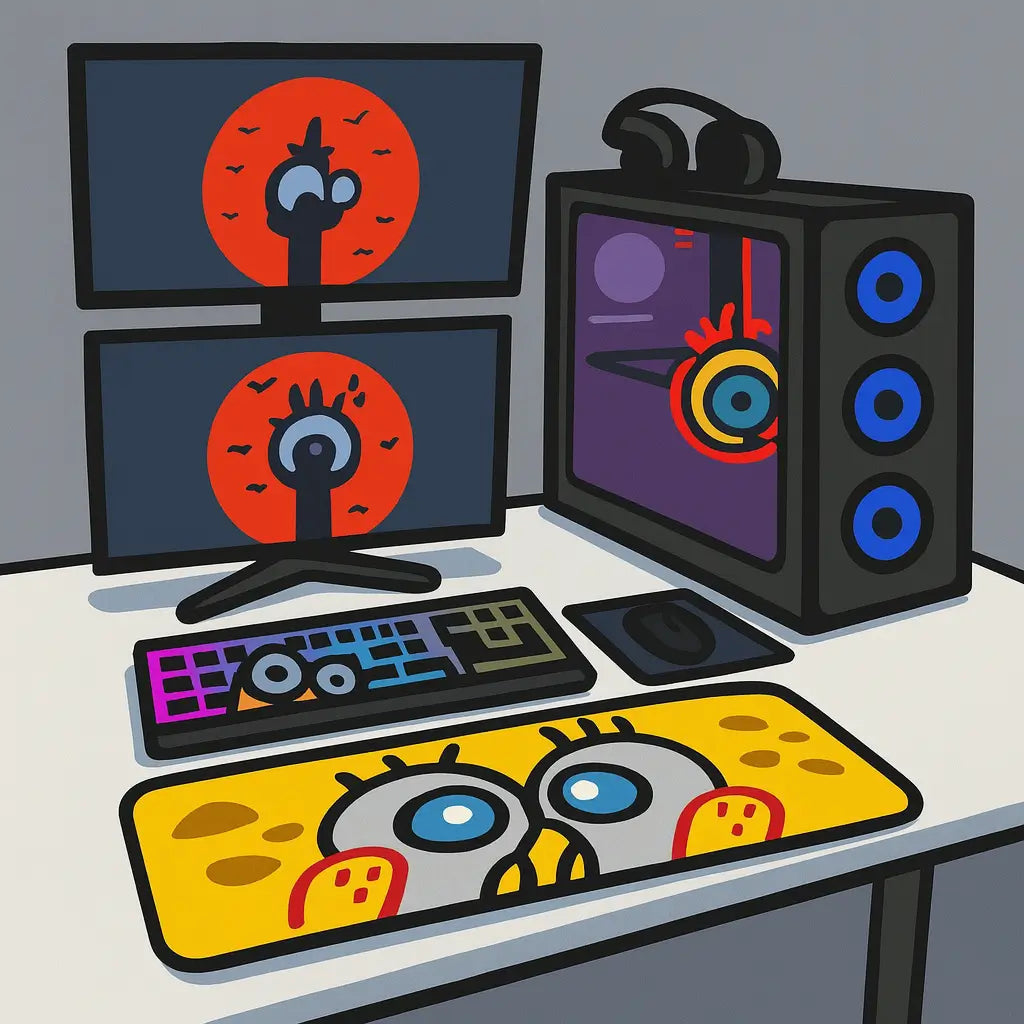 Cartoon Keyboard Rugs