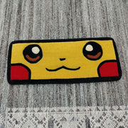 Handmade Pikachu Pokémon wool keyboard rug for Indian gaming desk setups