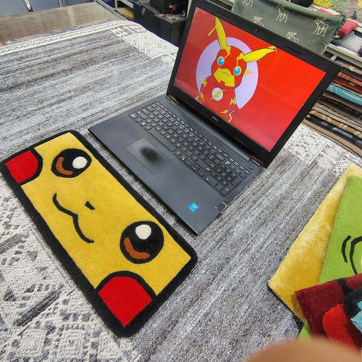 Pokémon themed desk mat for mechanical keyboard users in India