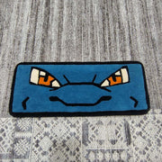 SnugRugz Blastoise wool keyboard mat with 3cm thickness for comfortable typing