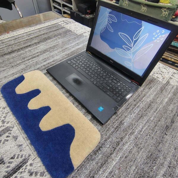 Wave Blue Keyboard Rug